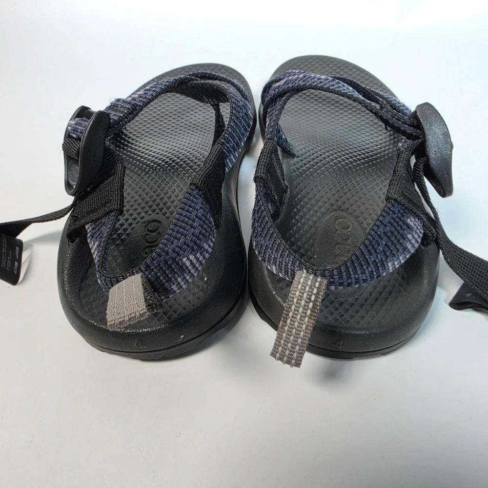 Chaco Z/1 EcoTread Sandals Kids 4 Amp Navy Strappy Outdoor Hiking